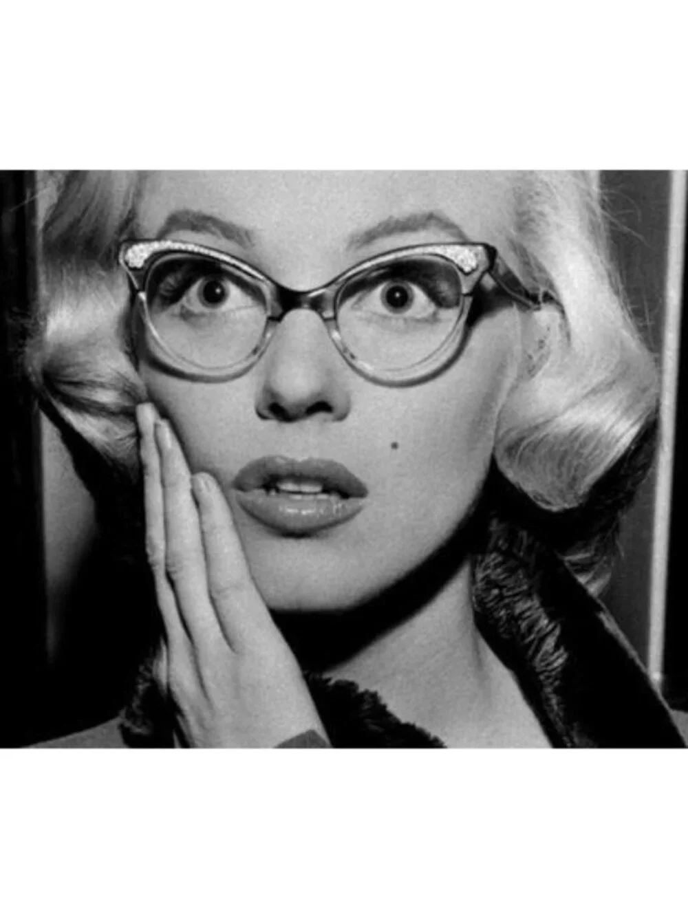 Vtg 1950s Cat Eye Horn Rimmed Eyeglasses Pair Of 2 Silver & Black Frames Women’s